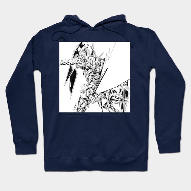 gundam epyon ecopop art Hoodie by jorge_lebeau